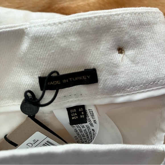 New MASSIMO DUTTI linen trouser Sz 8 US
High rise pant 5072 $129 wide leg - Picture 6 of 8
